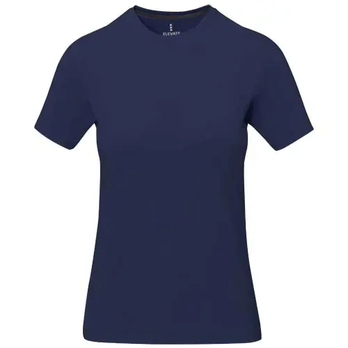 T-shirt da donna colori assortiti a girocollo con cucitura decorativa 100% cotone 160gr