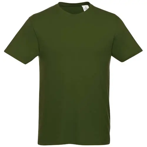 T-shirt da uomo colori assortiti a girocollo taglio regolare 100% cotone 150gr
