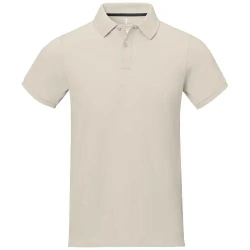 Polo da uomo in piqué di cotone a manica corta da 200gr