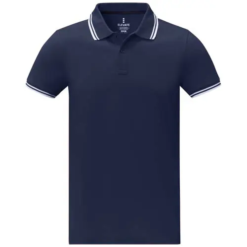 Maglietta polo da uomo colori assortiti in tessuto piqué a maniche corte taglio regolare 100% cotone 200gr