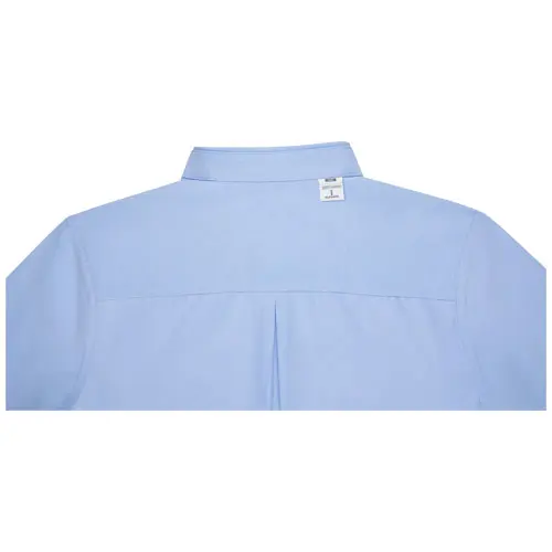 Camicia da uomo a maniche lunghe colori assortiti colletto button down in cotone e poliestere 130gr