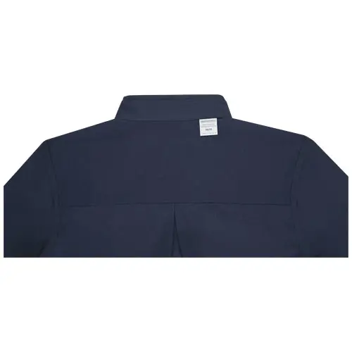 Camicia da donna a maniche lunghe colori assortiti taglio sfiancato in cotone e poliestere 130gr