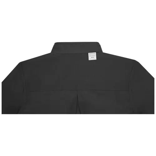 Camicia da donna a maniche lunghe colori assortiti taglio sfiancato in cotone e poliestere 130gr