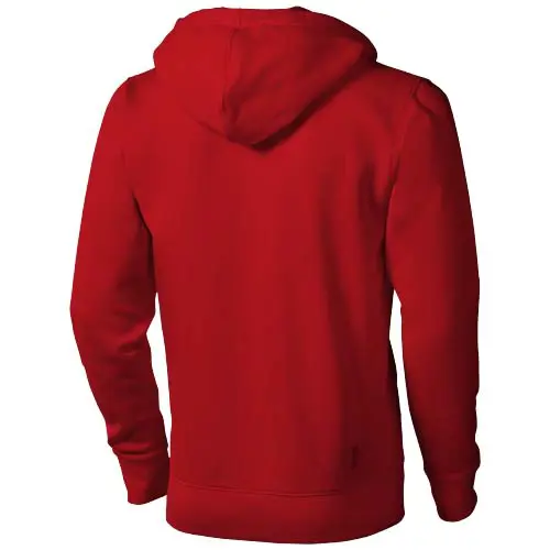 Felpa ELEVATE ARORA unisex in cotone e poliestere pregiati con cappuccio e tasche con chiusura a zip da 300gr