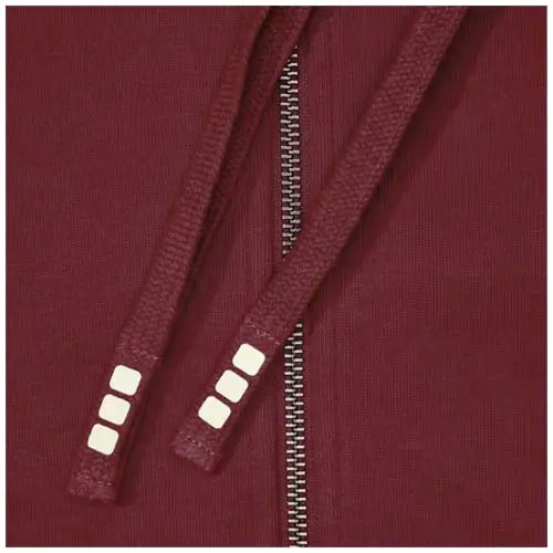 Felpa ELEVATE ARORA unisex in cotone e poliestere pregiati con cappuccio e tasche con chiusura a zip da 300gr
