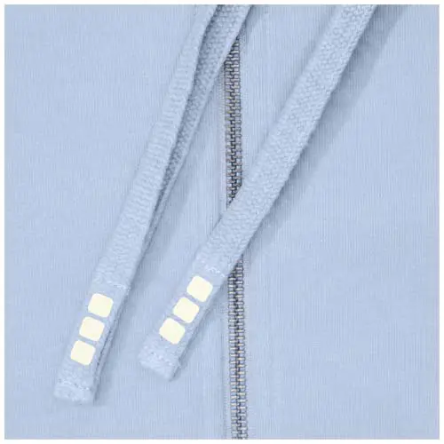 Felpa ELEVATE ARORA unisex in cotone e poliestere pregiati con cappuccio e tasche con chiusura a zip da 300gr