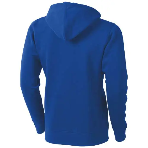 Felpa ELEVATE ARORA unisex in cotone e poliestere pregiati con cappuccio e tasche con chiusura a zip da 300gr
