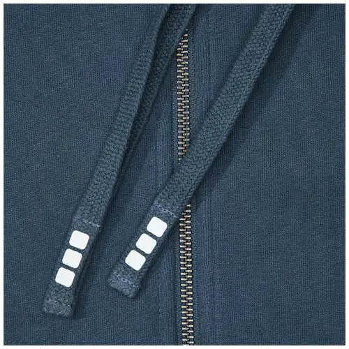 Felpa da uomo colori assortiti con cappuccio e cerniera in cotone e poliestere 300gr