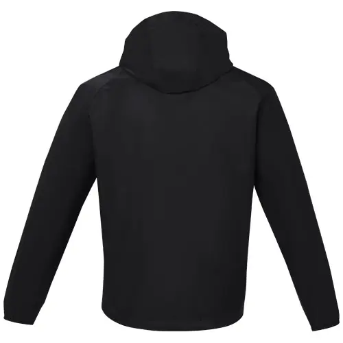 Giacca leggera da uomo in tessuto ripstop 280T con rivestimento impermeabile e chiusura a zip