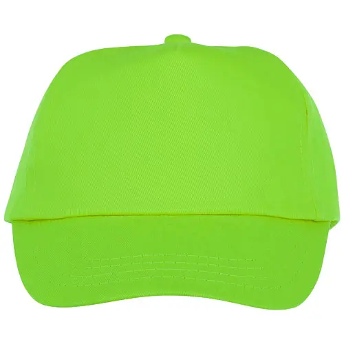 Cappellino per bambini in cotone 175gr a 5 pannelli con chiusura a velcro