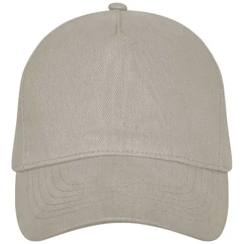 Cappellino a 5 pannelli e chiusura con fibbia in metallo 100% cotone 260gr