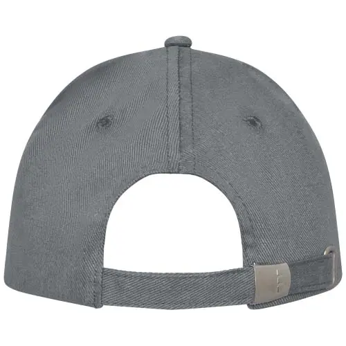 Cappellino a 5 pannelli e chiusura con fibbia in metallo 100% cotone 260gr