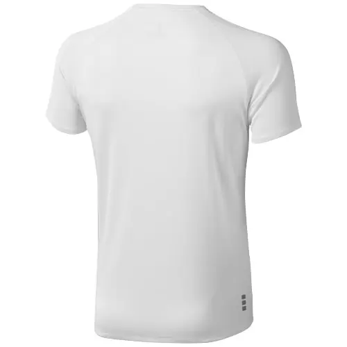 T-shirt da uomo sportiva colori assortiti a girocollo con maniche taglio raglan in poliestere 145gr