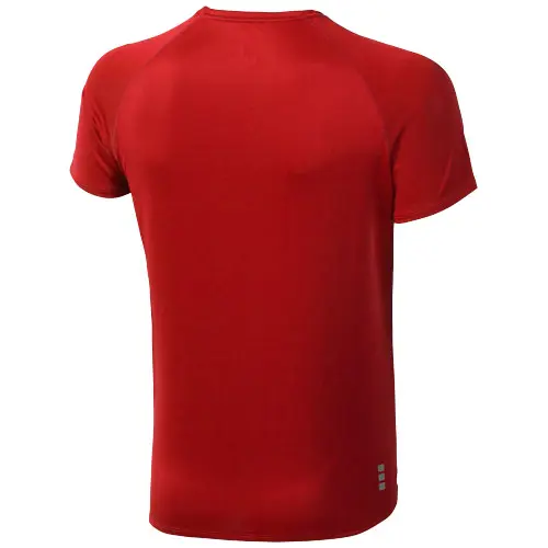 T-shirt da uomo sportiva colori assortiti a girocollo con maniche taglio raglan in poliestere 145gr