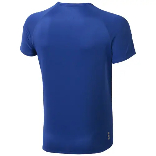 T-shirt da uomo sportiva colori assortiti a girocollo con maniche taglio raglan in poliestere 145gr