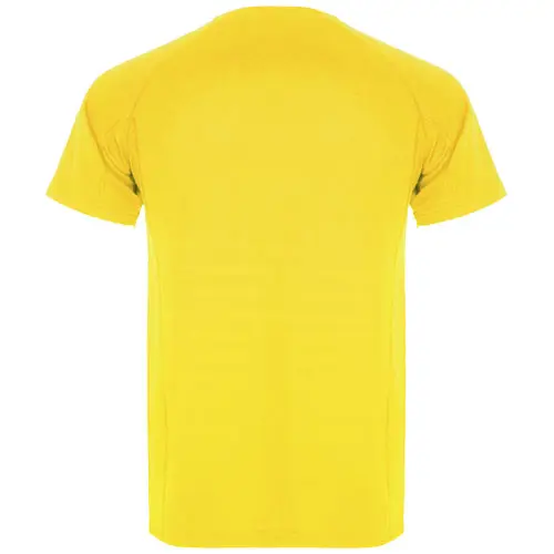 T-shirt sportiva a maniche corte con tessuto traspirante da bambino da 150gr
