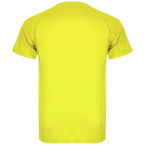 T-shirt sportiva a maniche corte con tessuto traspirante da bambino da 150gr