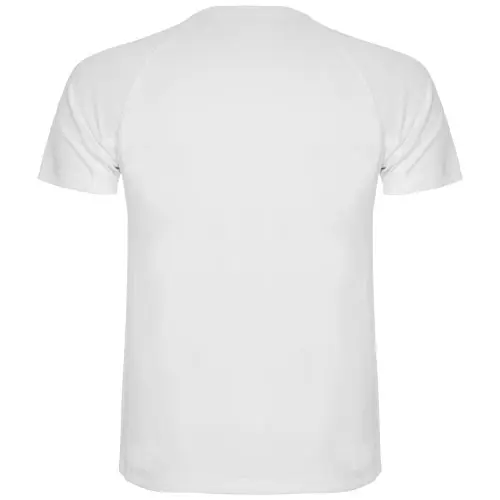 T-shirt sportiva a maniche corte con tessuto traspirante da bambino da 150gr