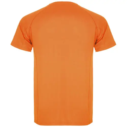 T-shirt sportiva a maniche corte con tessuto traspirante da bambino da 150gr