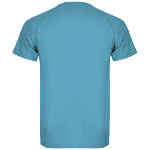 T-shirt sportiva a maniche corte con tessuto traspirante da bambino da 150gr