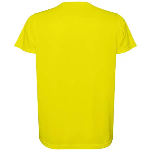 T-shirt sportiva da uomo a maniche corte tessuto tecnico poliestere riciclato 120gr