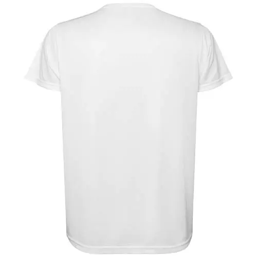 T-shirt sportiva da uomo a maniche corte tessuto tecnico poliestere riciclato 120gr