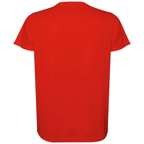 T-shirt sportiva da uomo a maniche corte tessuto tecnico poliestere riciclato 120gr