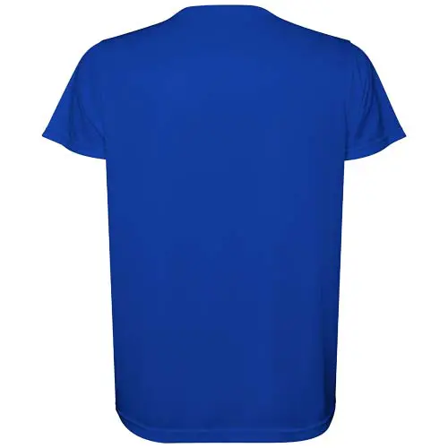 T-shirt sportiva da uomo a maniche corte tessuto tecnico poliestere riciclato 120gr