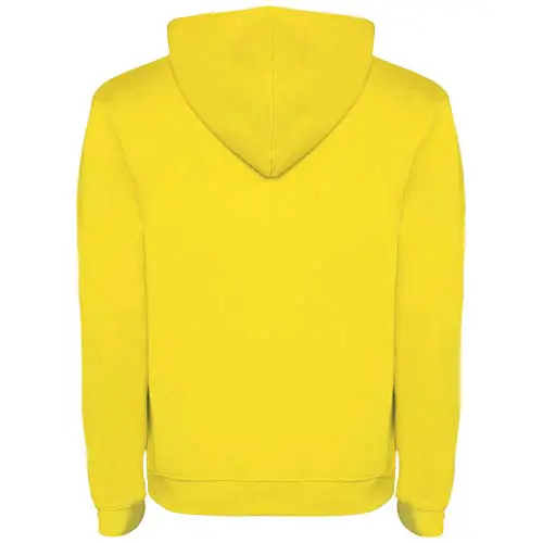 Felpa da uomo con cappuccio e tasca frontale in polieste e cotone da 280gr