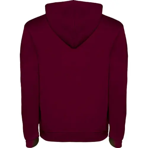 Felpa da uomo con cappuccio e tasca frontale in polieste e cotone da 280gr