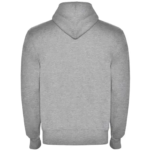 Felpa unisex casual con cappuccio e zip intera in cotone e poliestere 280g