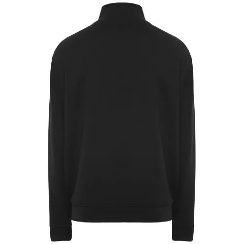 Felpa unisex a collo alto con cerniera intera in cotone e poliestere 280g