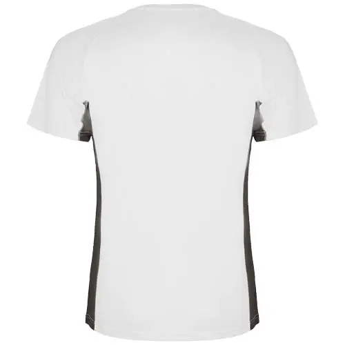 T-shirt sportiva da uomo a maniche corte tessuto tecnico e traspirante poliestere 140gr