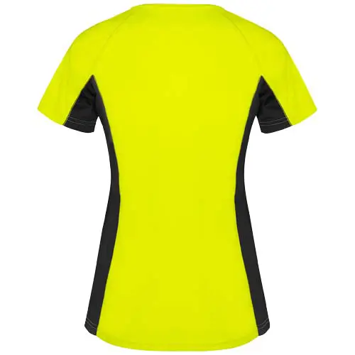 T-shirt ROLY SHANGHAI sportiva da donna a maniche corte tessuto tecnico e traspirante poliestere 140gr