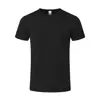 T-Shirt da uomo in 100% cotone a girocollo con etichetta removibile da 150gr