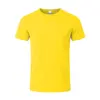 T-Shirt da uomo in 100% cotone a girocollo con etichetta removibile da 150gr