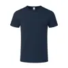 T-Shirt da uomo in 100% cotone a girocollo con etichetta removibile da 150gr