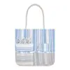 Set borsa mare beauty case e pareo in cotone 180gr