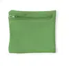 Polsino in microfibra con tasca e zip abbinata 10x9cm