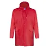 Giacca impermeabile unisex in EVA con finitura termosaldata cappuccio e cinghie di regolazione con custodia