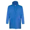 Giacca impermeabile unisex in EVA con finitura termosaldata cappuccio e cinghie di regolazione con custodia