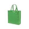 Shopper in TNT laminata a soffietto da 110gr 38x40x12cm