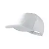 Cappello in cotone pettinato a 5 pannelli con chiusura in velcro 