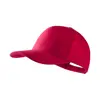Cappello in cotone pettinato a 5 pannelli con chiusura in velcro 