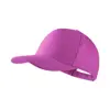 Cappello in cotone pettinato a 5 pannelli con chiusura in velcro 