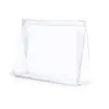 Beauty Case in PVC trasparente con chiusura ermetica 170x125x45mm
