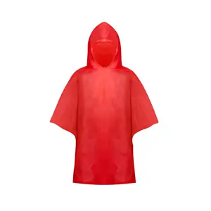 Poncho in PVC colorato per bambini taglia unica