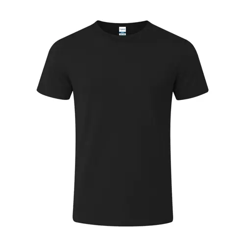 T-Shirt da uomo in 100% cotone a girocollo con etichetta removibile da 150gr