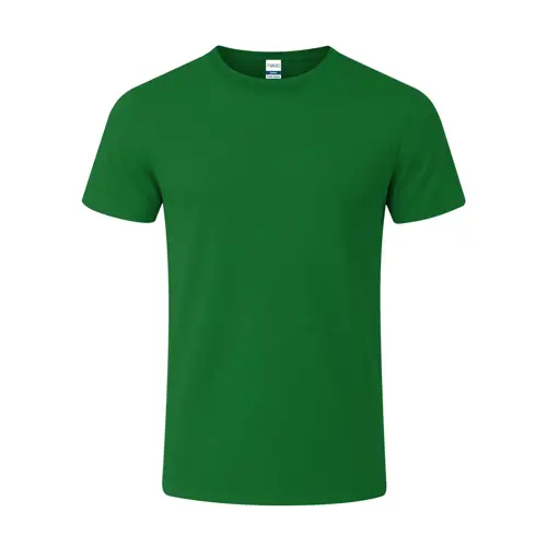 T-Shirt da uomo in 100% cotone a girocollo con etichetta removibile da 150gr