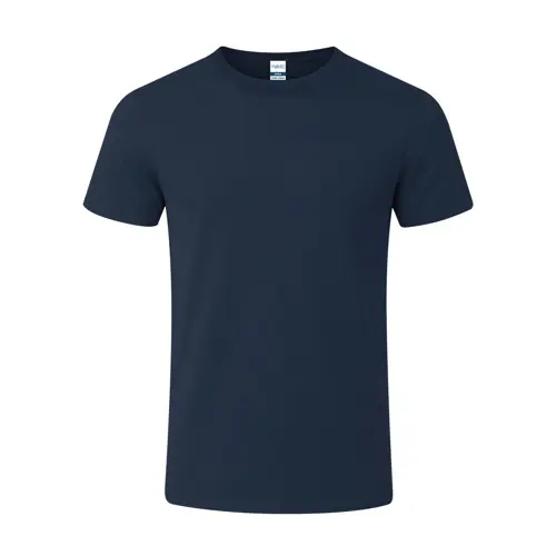 T-Shirt da uomo in 100% cotone a girocollo con etichetta removibile da 150gr